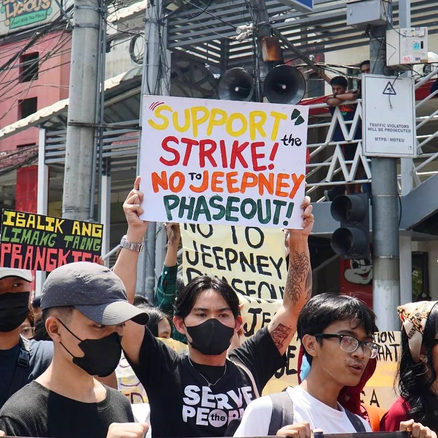pic jeepney strike