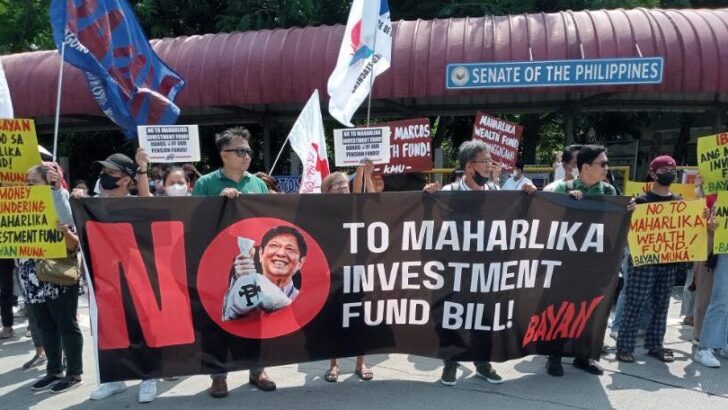 Groups oppose railroading of Maharlika fund