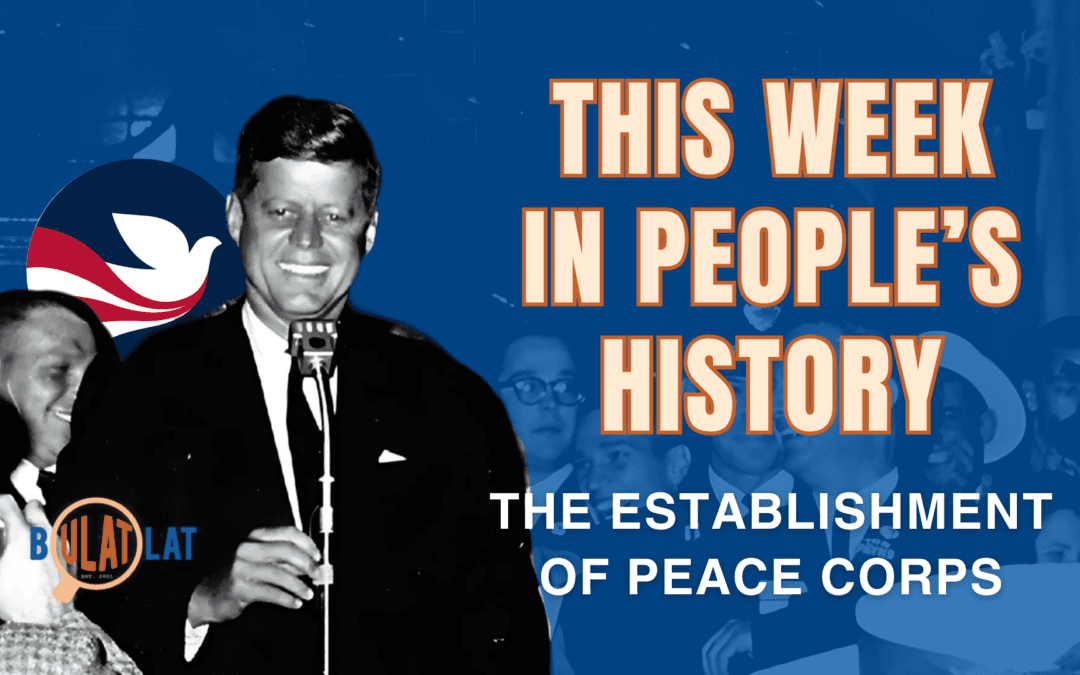 TWIPH | The establishment of Peace Corps