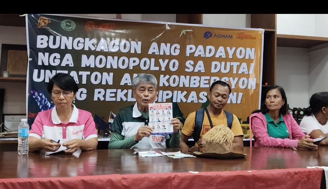 Negros press conference