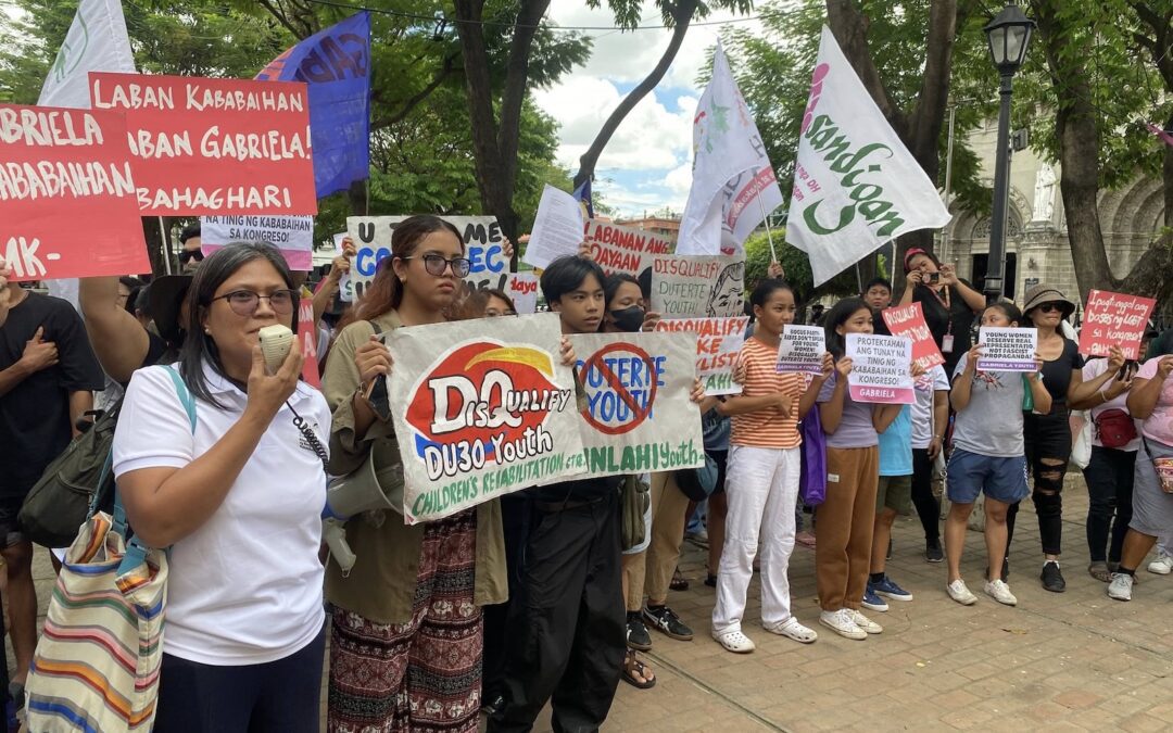 Youth groups reiterate call to disqualify Duterte Youth