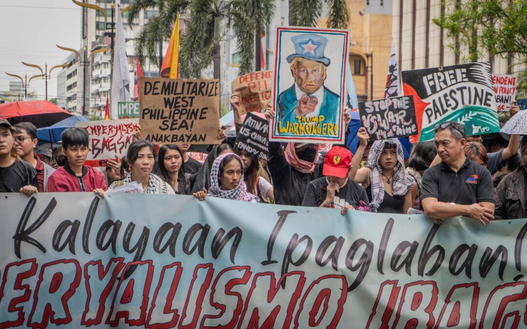 On 127th Independence Day, progressives protest US military intervention