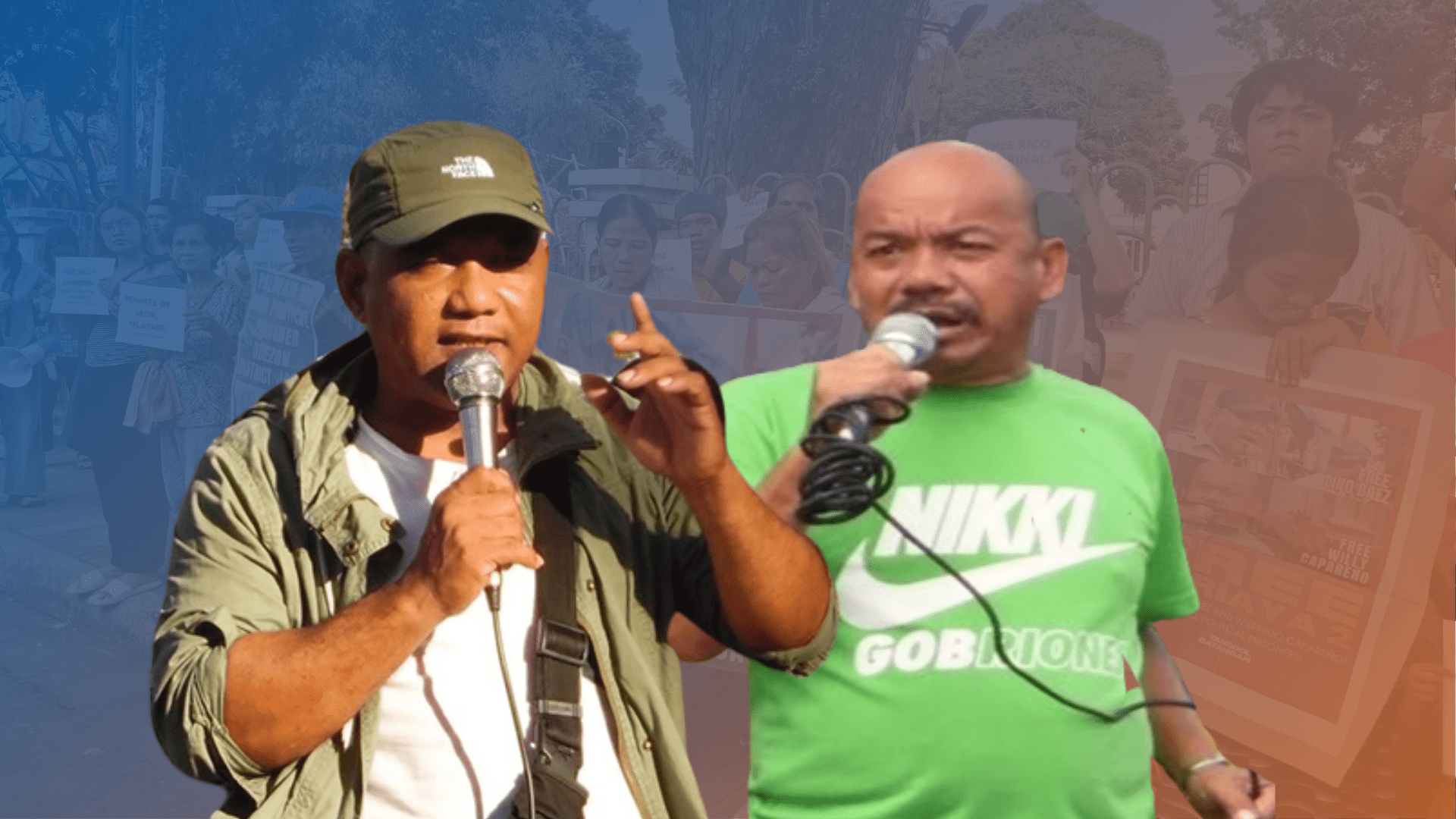 Lino Baez and Willy Capareno