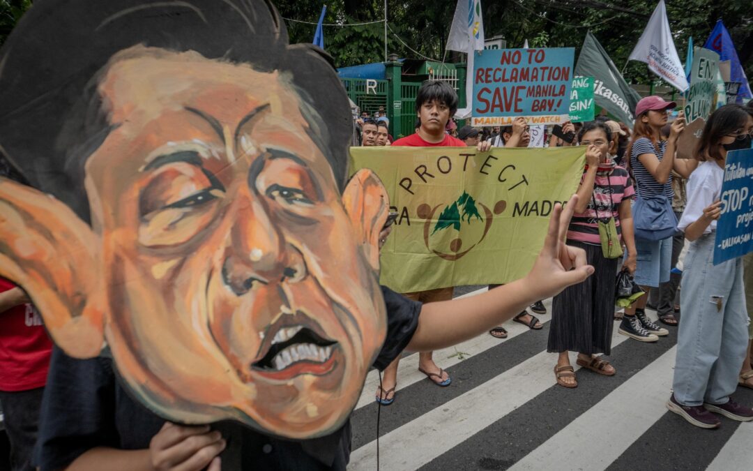 Environmental defenders rally at DENR over neglect