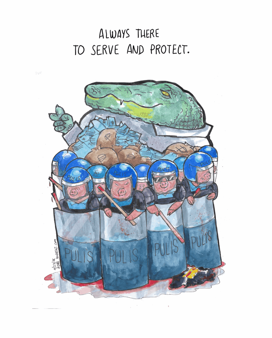 To serve and protect