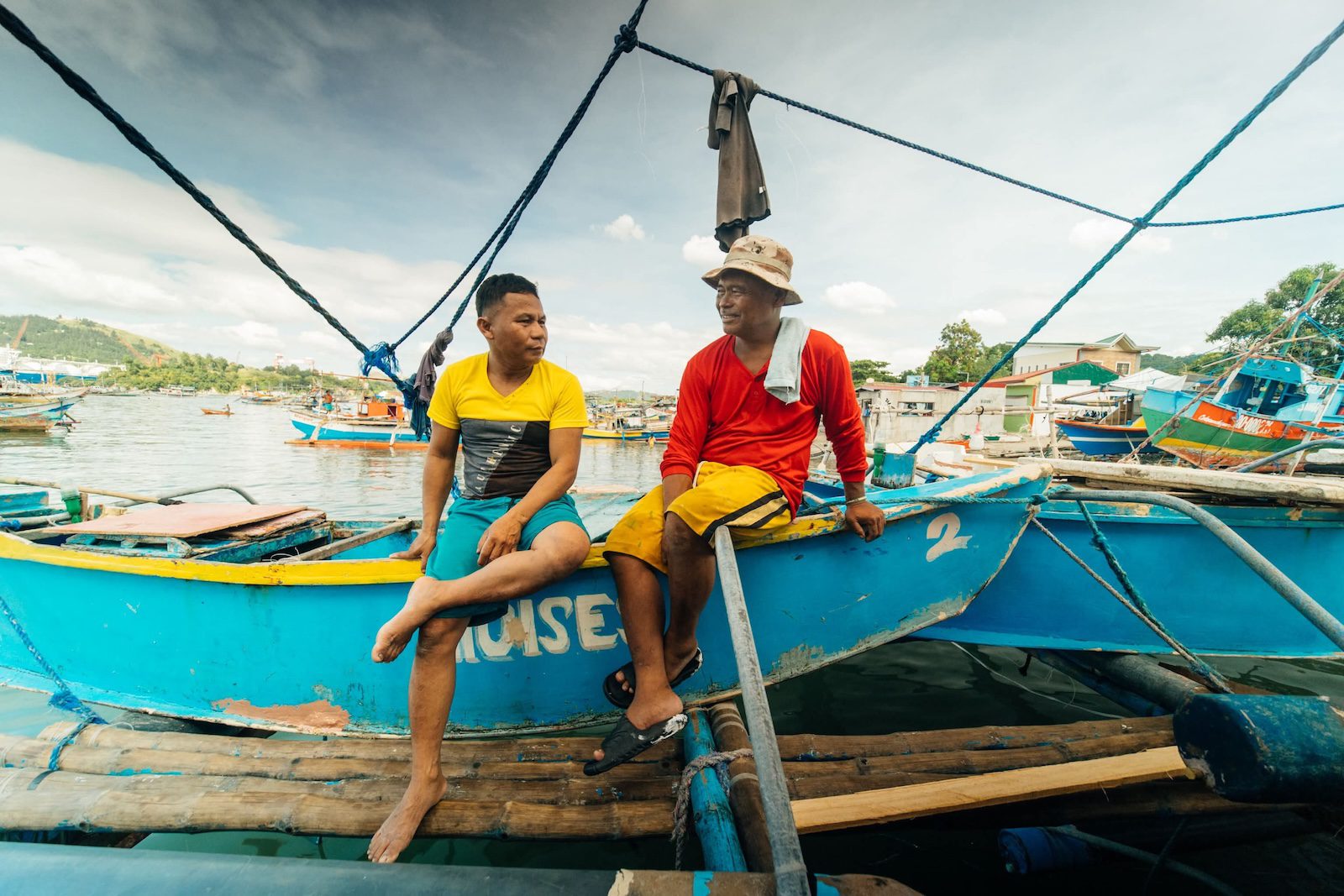 Fisherfolks in Food Delivery Courtesy of Ivan Torres_Voyage Studios
