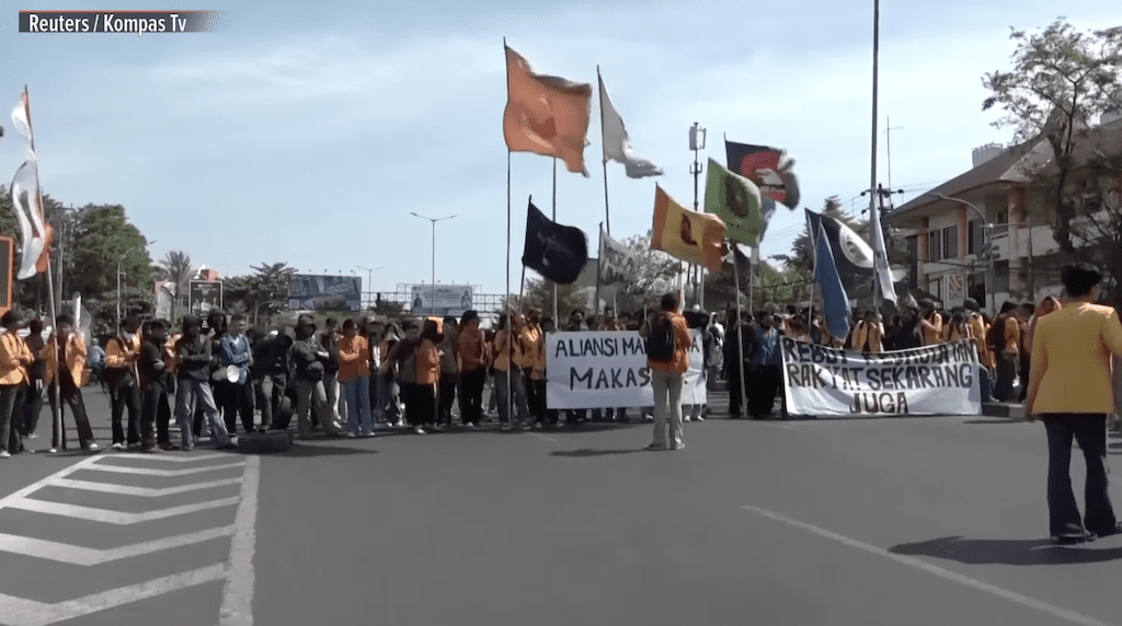 screengrab protest