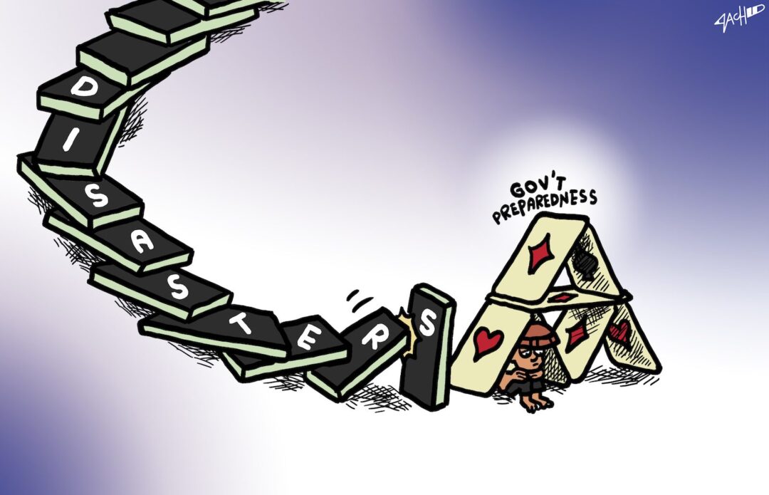 From stack to rubble