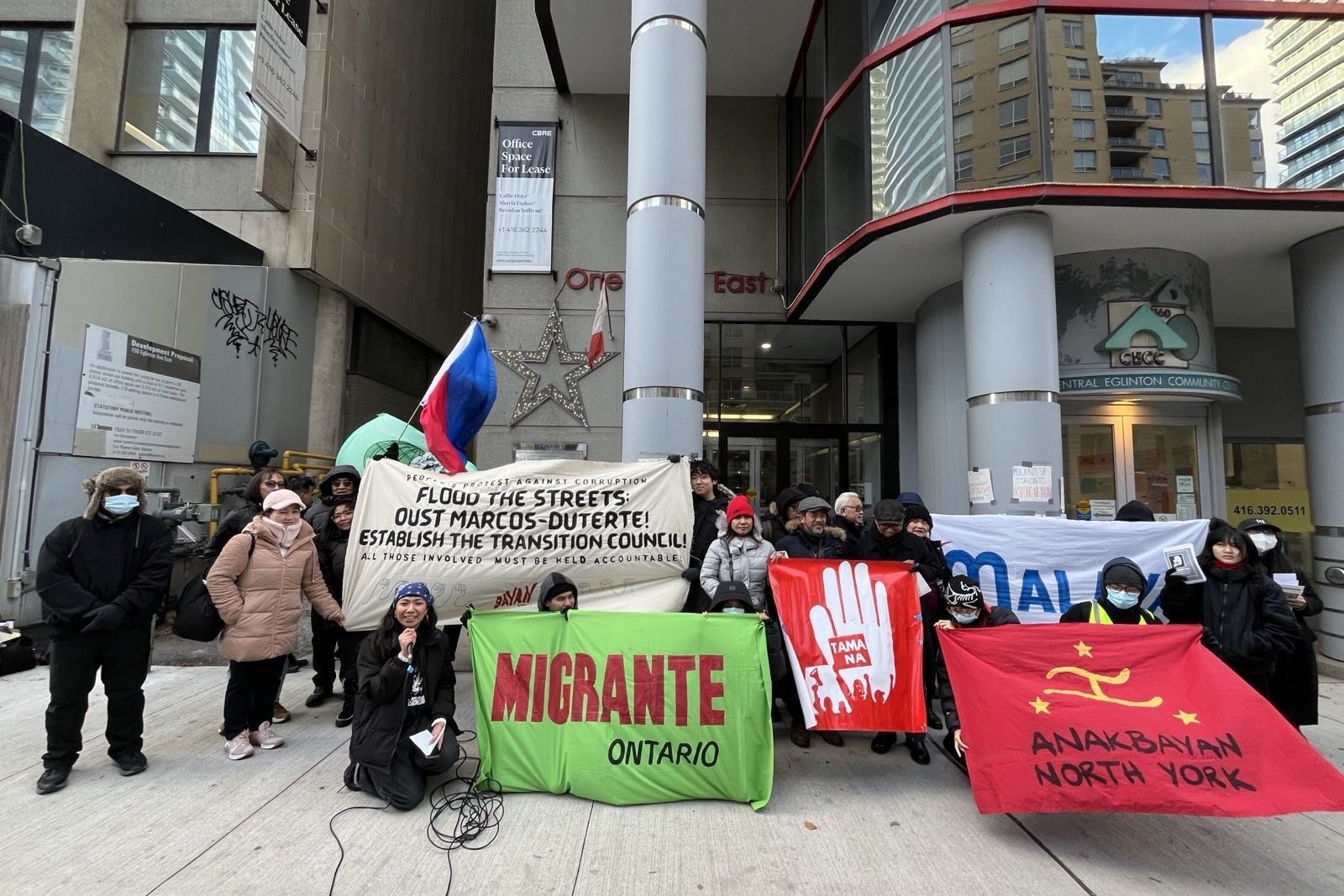 Filipinos in Toronto urge transparency, accountability in migrants’ aid fund
