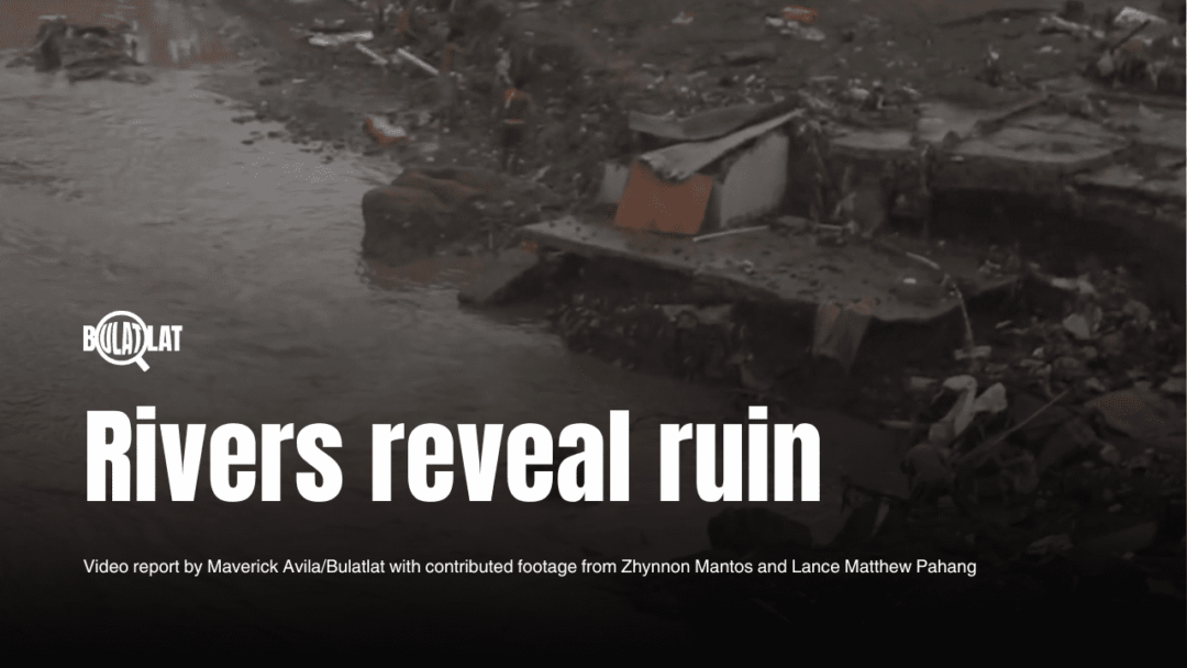 Rivers reveal ruin