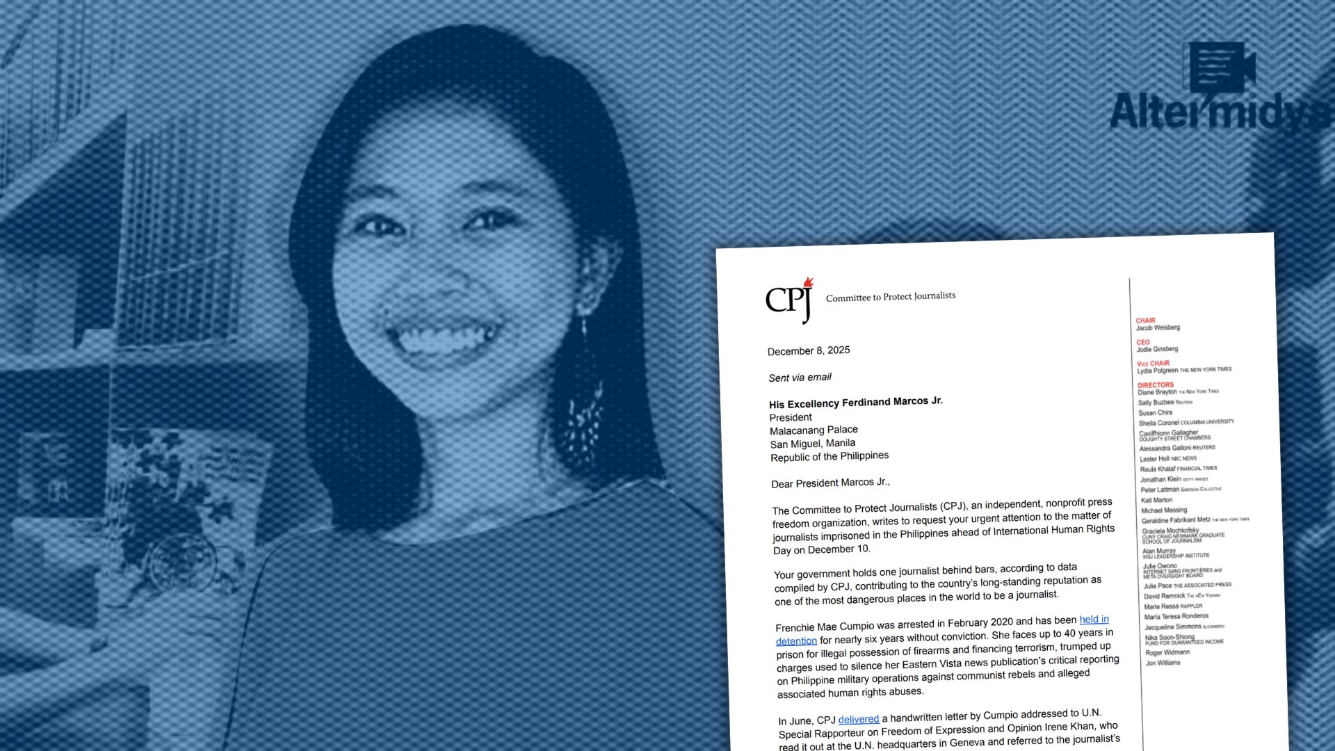 CPJ – Frenchie Mae Cumpio