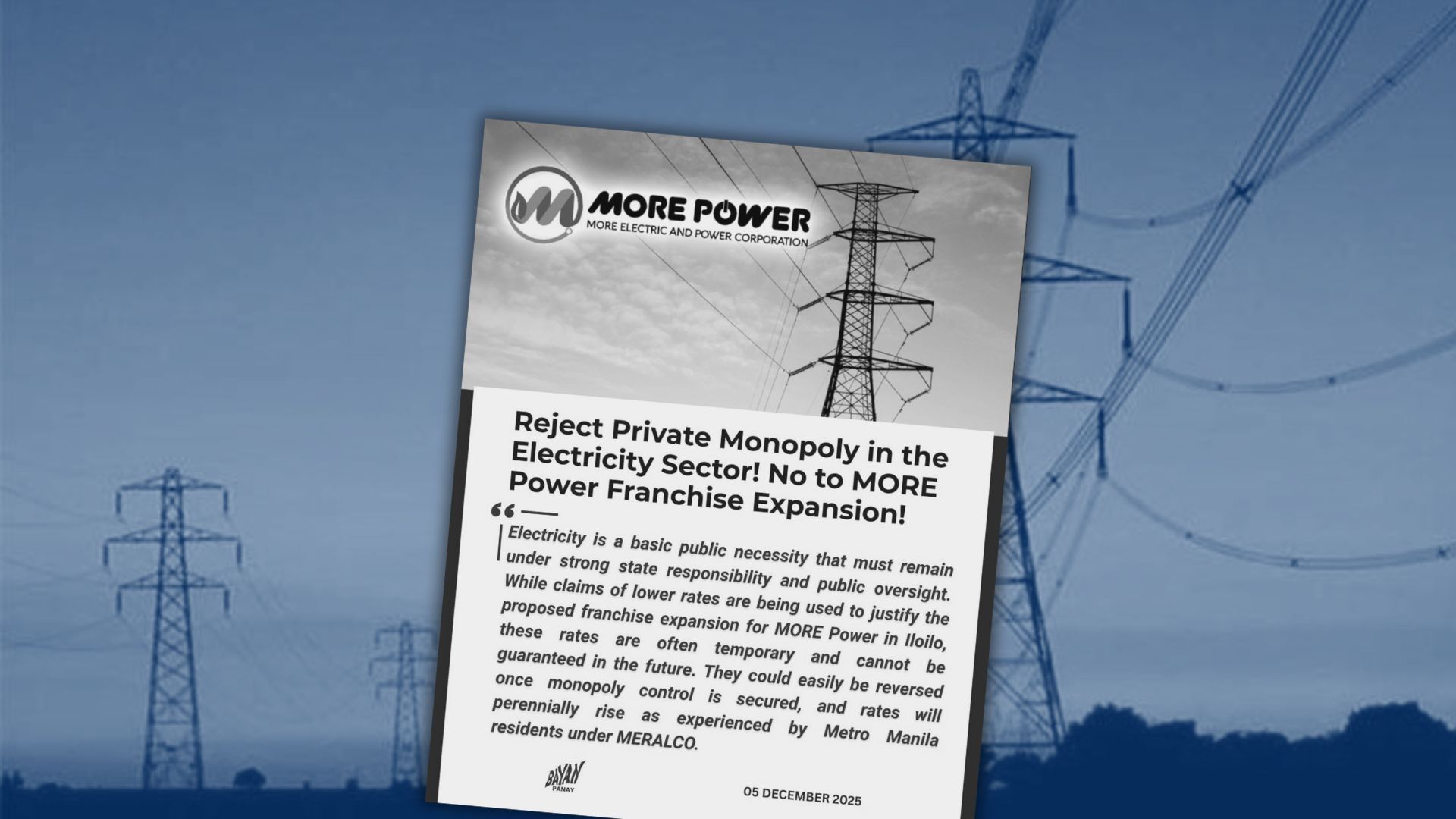 More power company