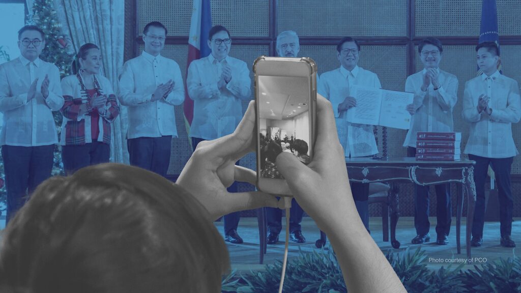 Group questions ban on journalists’ gadgets during budget signing