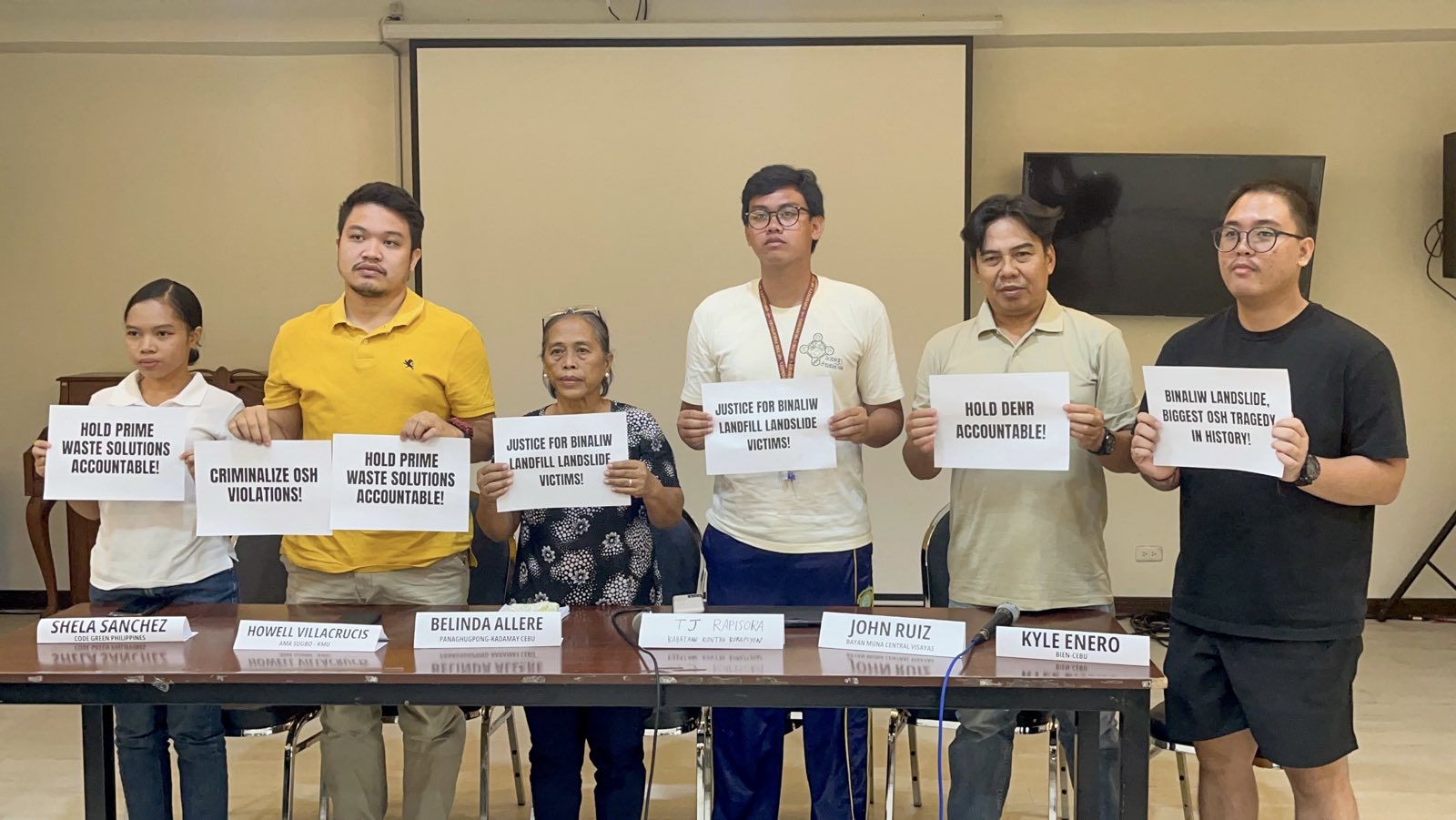 Cebu groups call for criminal liability a month after landfill collapse