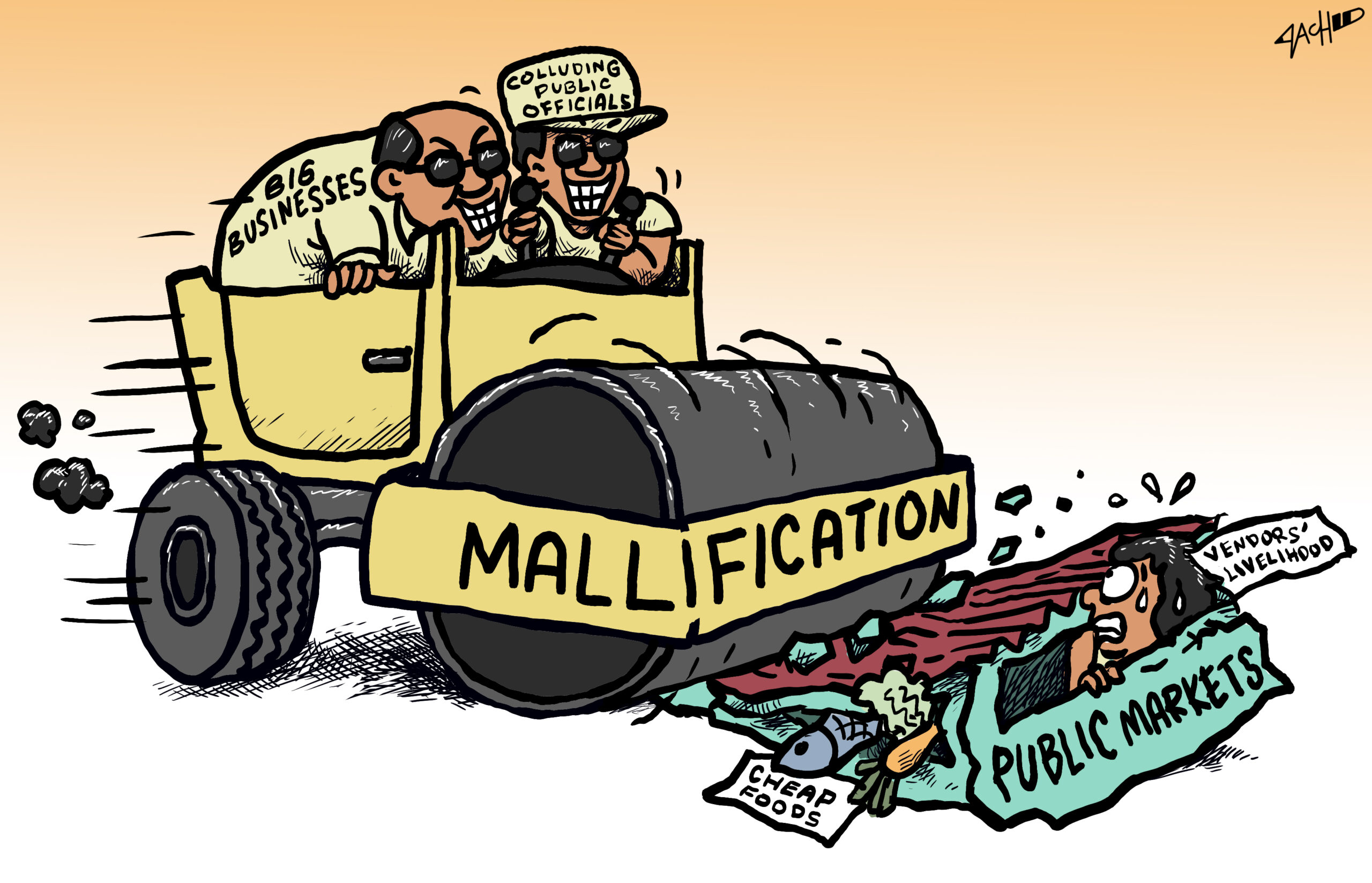 Under the guise of development