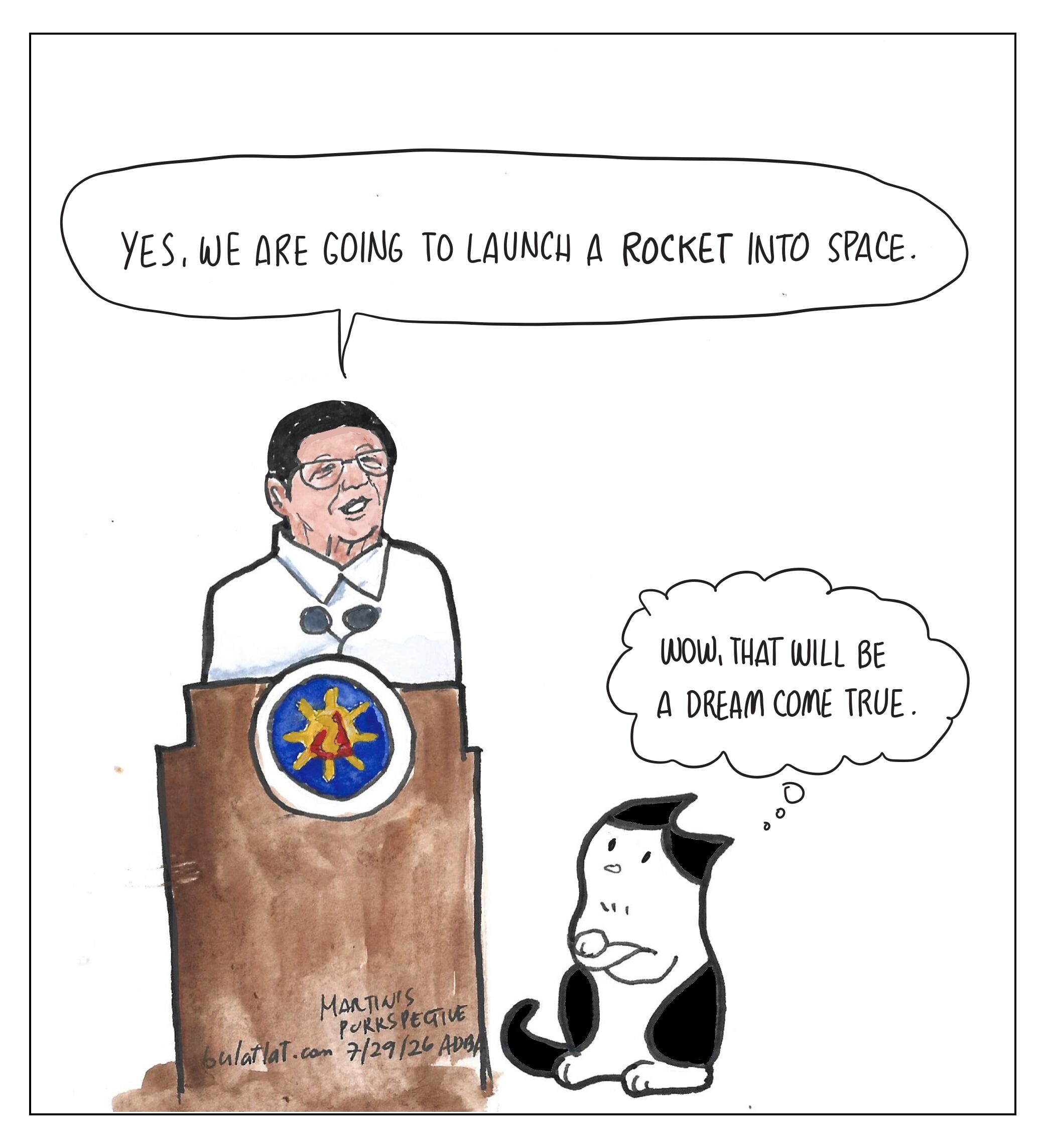 Parasites in space