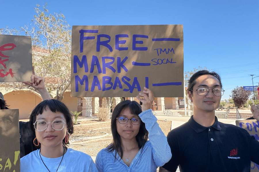 Supporters of Mabasa from the Tanggol Migrante Movement in Southern California_Photo by BAYAN USA